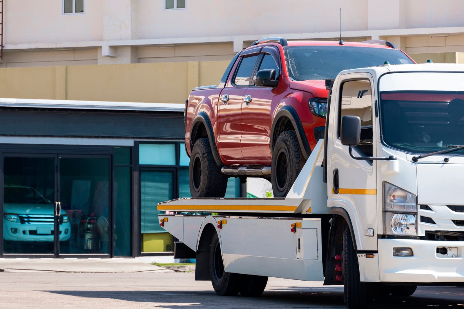 Transport toutes distances · Allo Remorquage
